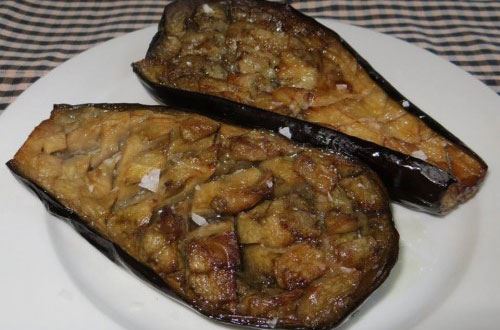 Aubergines au four