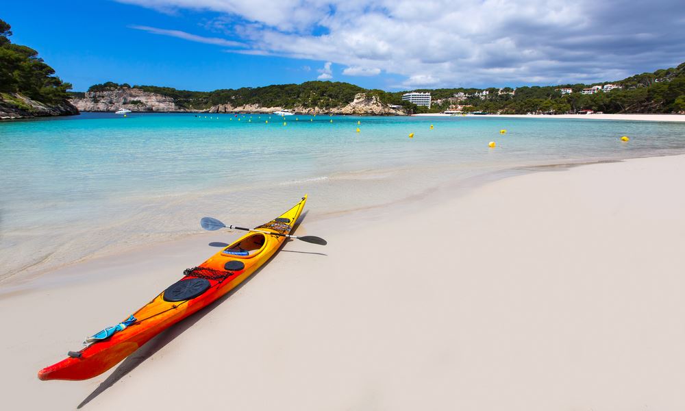 Explorez Minorque en kayak